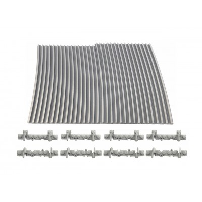 Spoorstaven R120 Halve cirkel met adapters Spoorstaven R120 Halve cirkel met adapters